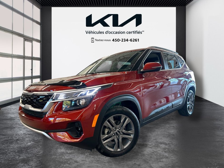 Kia Seltos EX, JAMAIS ACCIDENTÉ, CUIR, MAGS 2023 à Mirabel, Québec