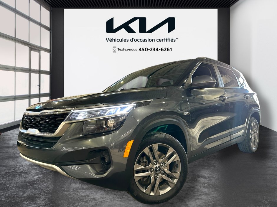 Kia Seltos EX, CUIR, TOIT OUVRANT, AWD, MAGS 2023 à Mirabel, Québec