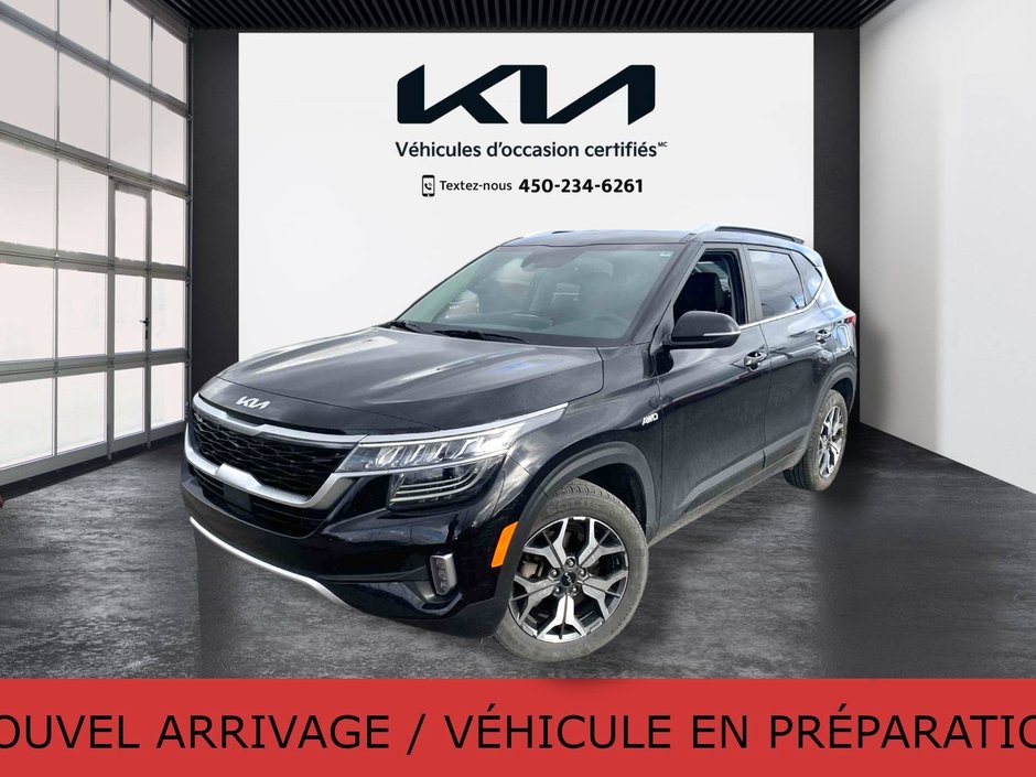 Kia Seltos EX Premium, CUIR, AWD, TOIT OUVRANT, GPS, MAGS 2023 à Mirabel, Québec