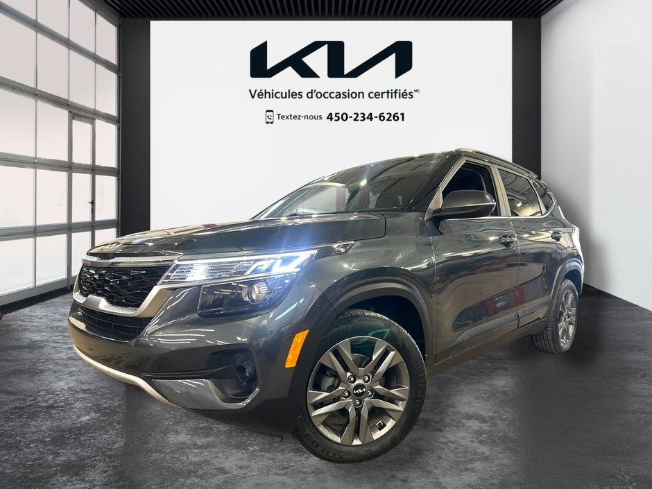 Kia Seltos EX, JAMAIS ACCIDENTÉ, CUIR, SIÈGES CHAUFFANTS 2023 à Mirabel, Québec