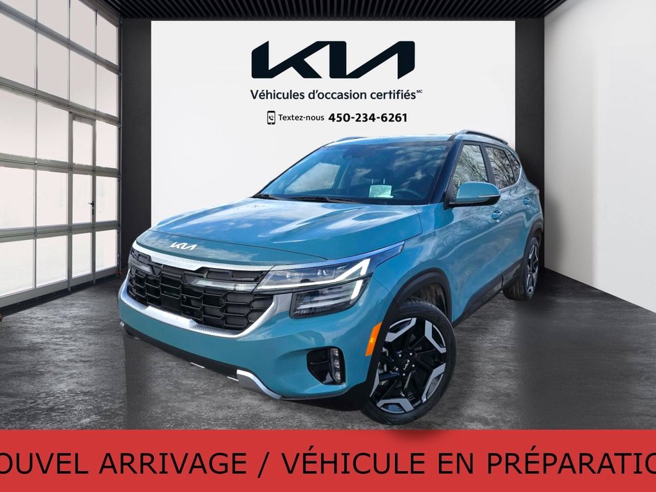 Kia Seltos SX, JAMAIS ACCIDENTÉ, CUIR, AWD, TOIT 2024 à Mirabel, Québec