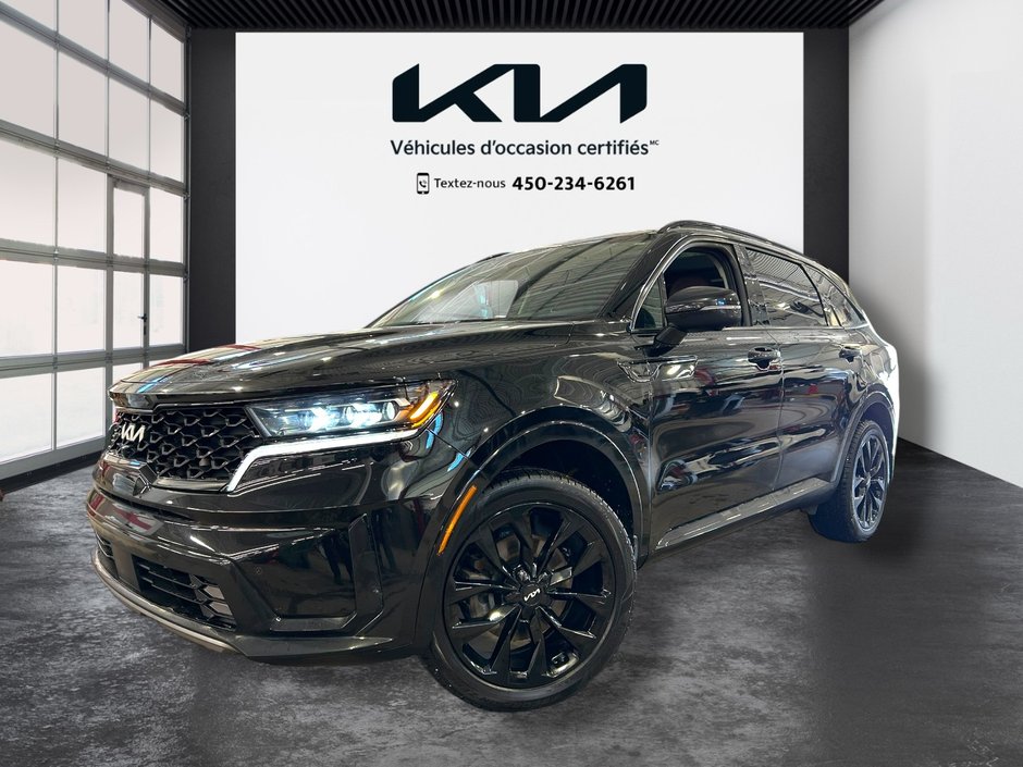 Kia Sorento SX, JAMAIS ACCIDENTÉ, 6 PASSAGERS, AWD, CUIR 2023 à Mirabel, Québec