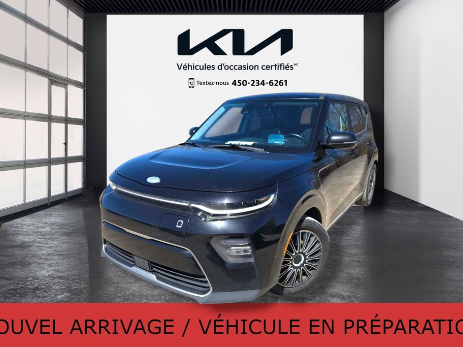Kia Soul EV EV Limited, JAMAIS ACCIDENTÉ, CUIR, TOIT, GPS 2021 à Mirabel, Québec