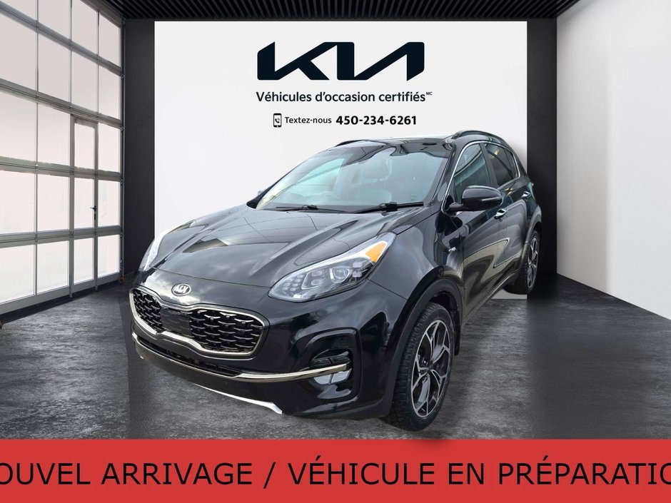 2021 Kia Sportage SX, JAMAIS ACCIDENTÉ, CUIR, TOIT, GPS, AWD in Mirabel, Quebec