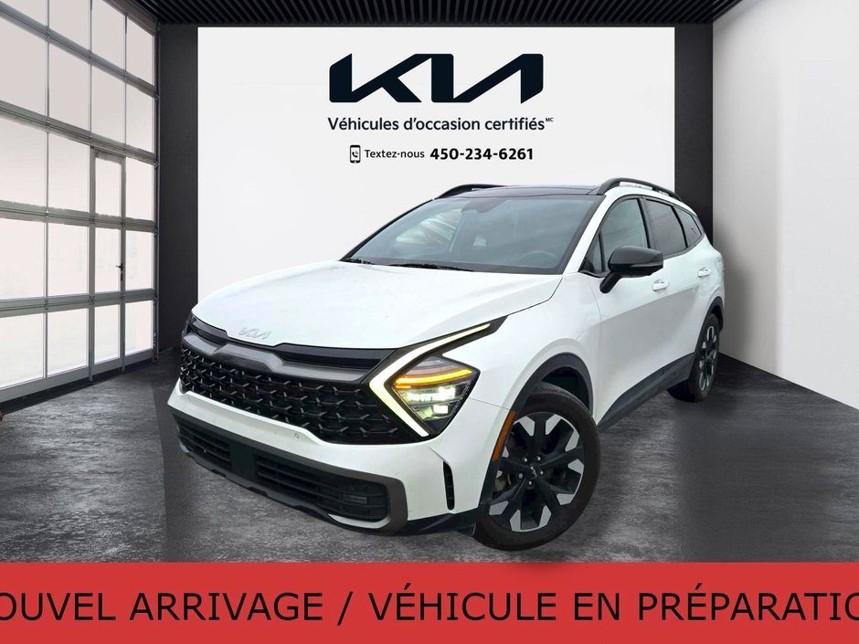 Kia Sportage X-Line Limited, JAMAIS ACCIDENTÉ, 8 PNEUS, CUIR 2023 à Mirabel, Québec