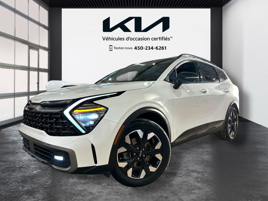 Kia Sportage X-Line Limited, JAMAIS ACCIDENTÉ, 8 PNEUS, CUIR 2023 à Mirabel, Québec