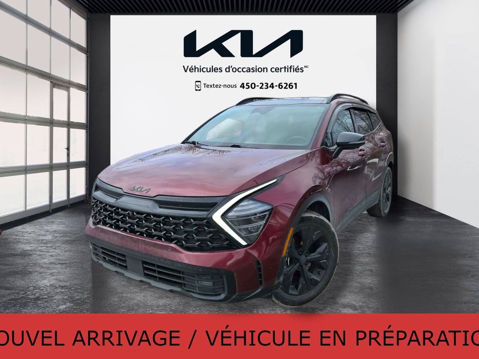Kia Sportage X-Line Limited, JAMAIS ACCIDENTÉ, CUIR, TOIT, AWD 2025 à Mirabel, Québec