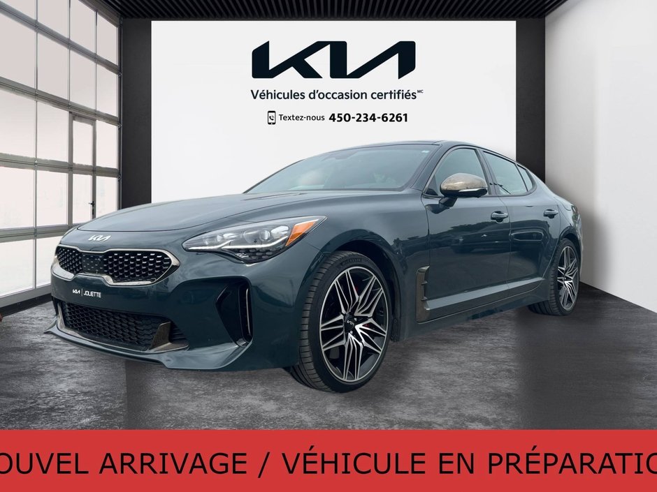 2022 Kia Stinger GT ELITE, 8 PNEUS, HUD, SUÈDE, AWD, V6 in Mirabel, Quebec