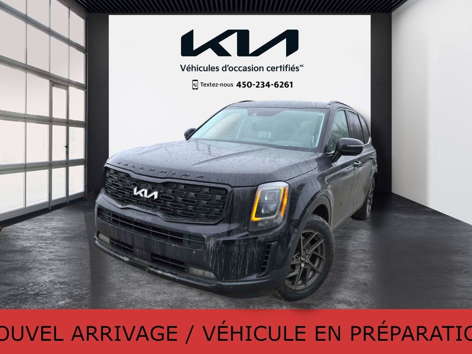 Kia Telluride SX, JAMAIS ACCIDENTÉ, 8 PNEUS, 8 MAGS, 7 PASSAGERS 2022 à Mirabel, Québec