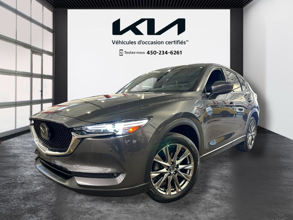 2021 Mazda CX-5 Signature, JAMAIS ACCIDENTÉ, 8 PNEUS, CUIR, TOIT in Mirabel, Quebec