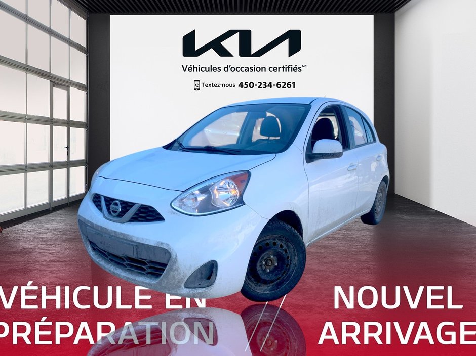 Nissan Micra SV, AUTOMATIQUE, 8 PNEUS, AIR CLIM 2015 à Mirabel, Québec