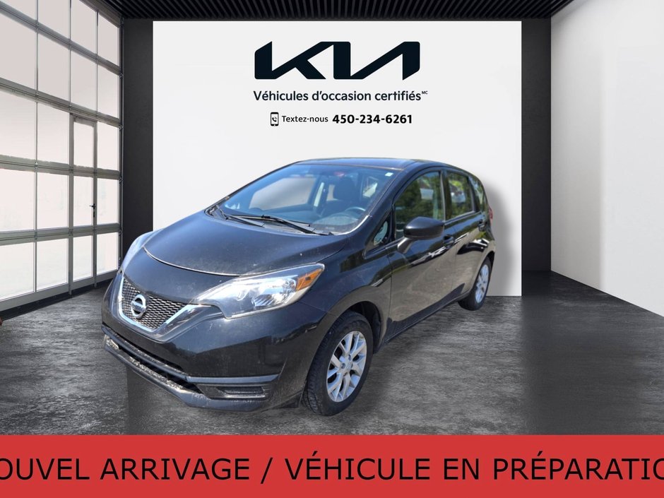 Nissan Versa Note SV, JAMAIS ACCIDENTÉ, 8 PNEUS, AUTOMATIQUE 2018 à Mirabel, Québec