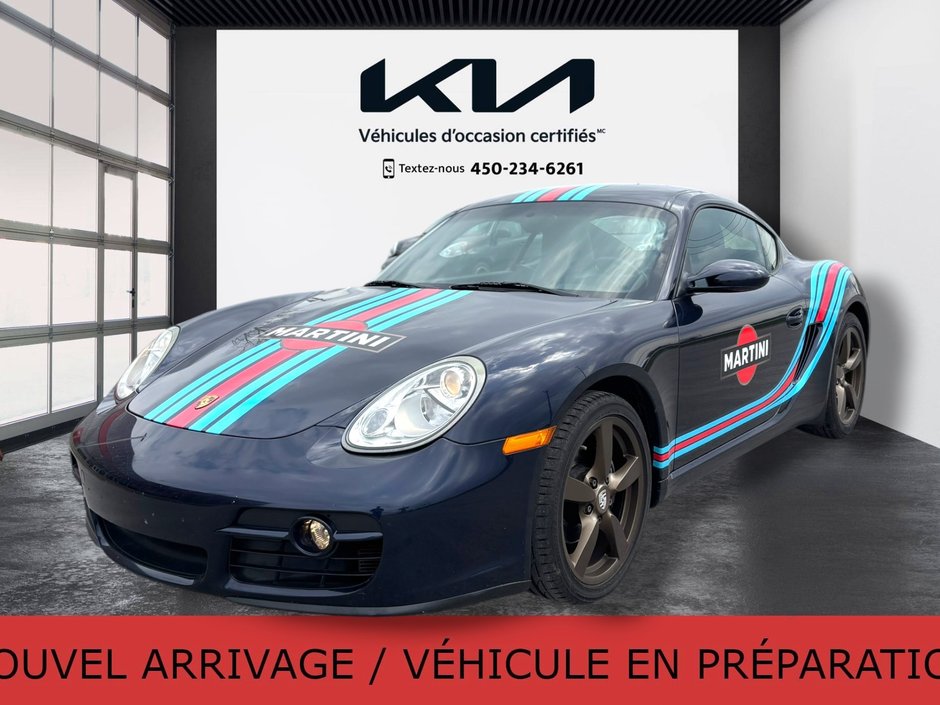 Porsche Cayman Base, JAMAIS ACCIDENTÉ, MANUELLE, CUIR 2007 à Mirabel, Québec