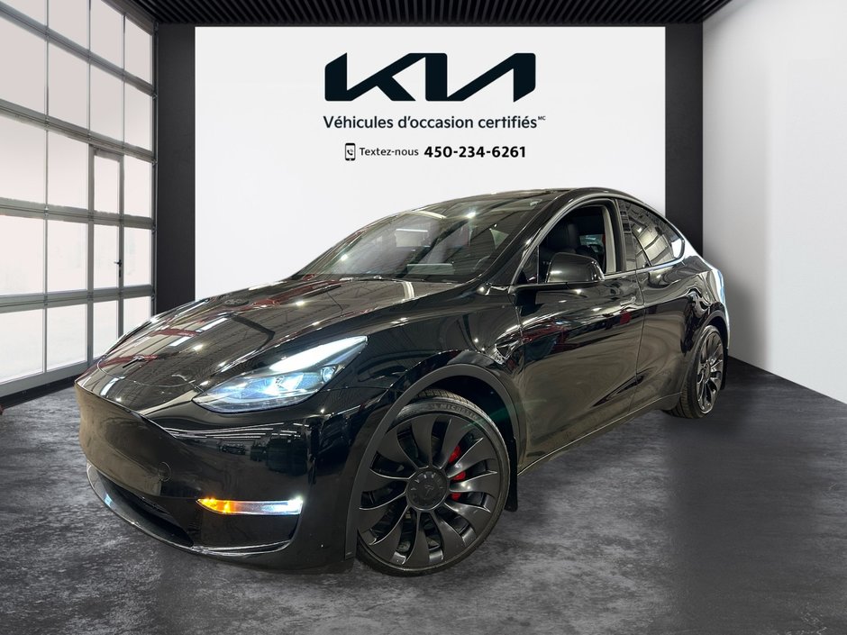 2023 Tesla Model Y Performance, 2 SET DE MAGS, 459 KM AUTONOMIE in Mirabel, Quebec