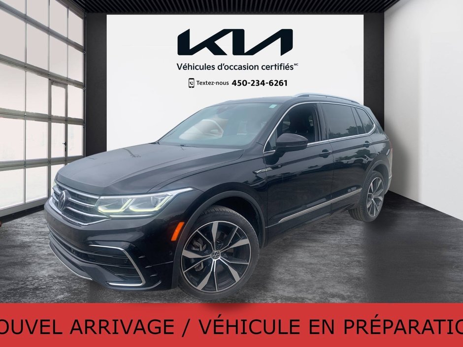 Volkswagen Tiguan Highline R-Line, JAMAIS ACCIDENTÉ, CUIR, GPS, TOIT 2022 à Mirabel, Québec