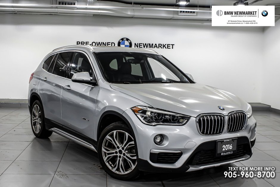 Bmw Newmarket 2016 Bmw X1 Xdrive28i Hud Nav Pano Sunroof P3842