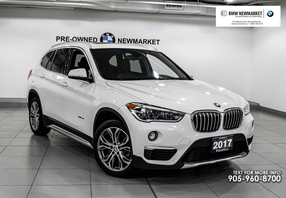 Bmw Newmarket 2017 Bmw X1 Xdrive28i One Owner Prem Pkg Essential 19 0575a