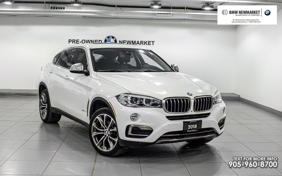 BMW Newmarket | 2018 BMW X6 XDrive35i | #P3975