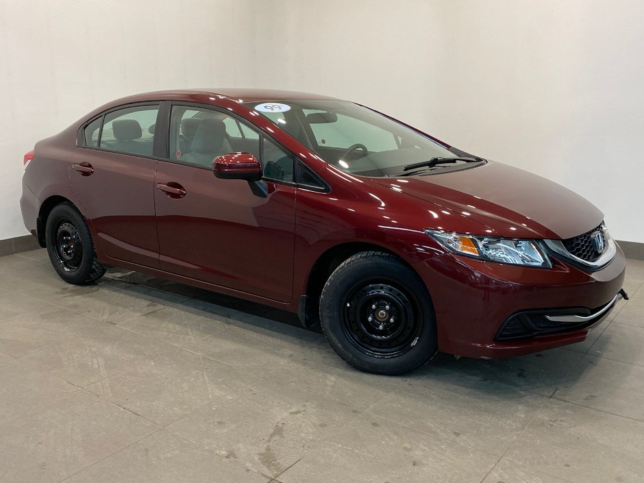 Hyundai of Regina 2015 Honda Civic Sedan LX ext warranty ! 2 sets of tires !! 313638C
