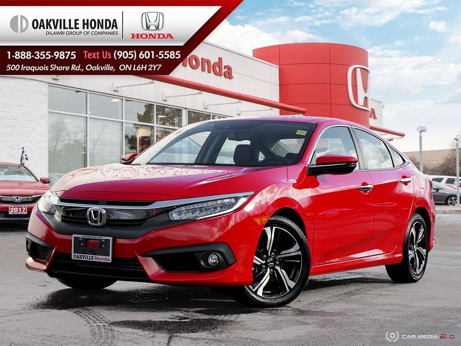 Oakville Honda | 2018 Honda Civic Sedan Touring CVT | #T100912A