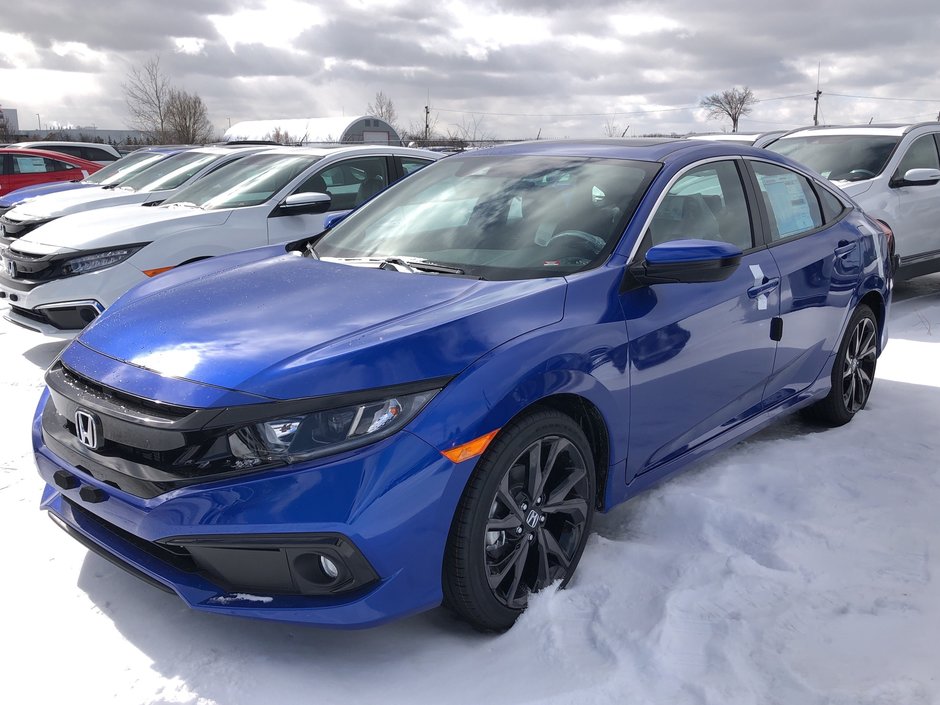 Markham Honda | 2019 Honda Civic Sedan Sport CVT | #47729