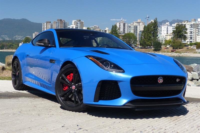 Jaguar Vancouver 2017 Jaguar F Type Coupe Svr Awd Um1939