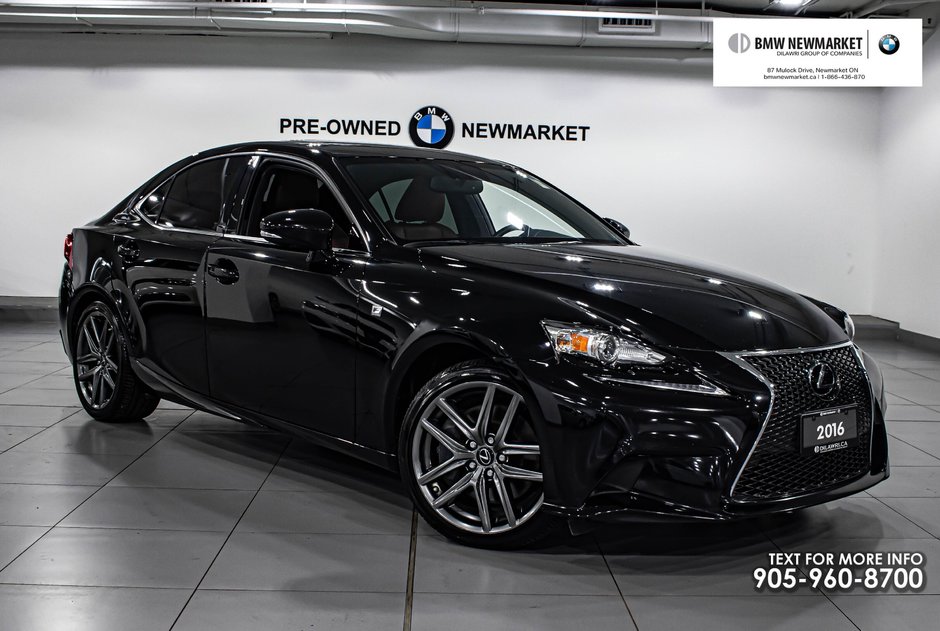 BMW Newmarket | 2016 Lexus IS 300 AWD | #19-0474A