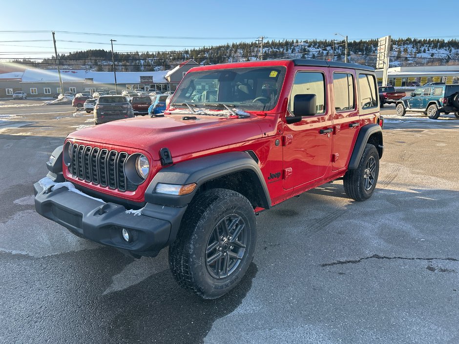 2025 Jeep WRANGLER 4-Door SPORT S in Saint John, New Brunswick