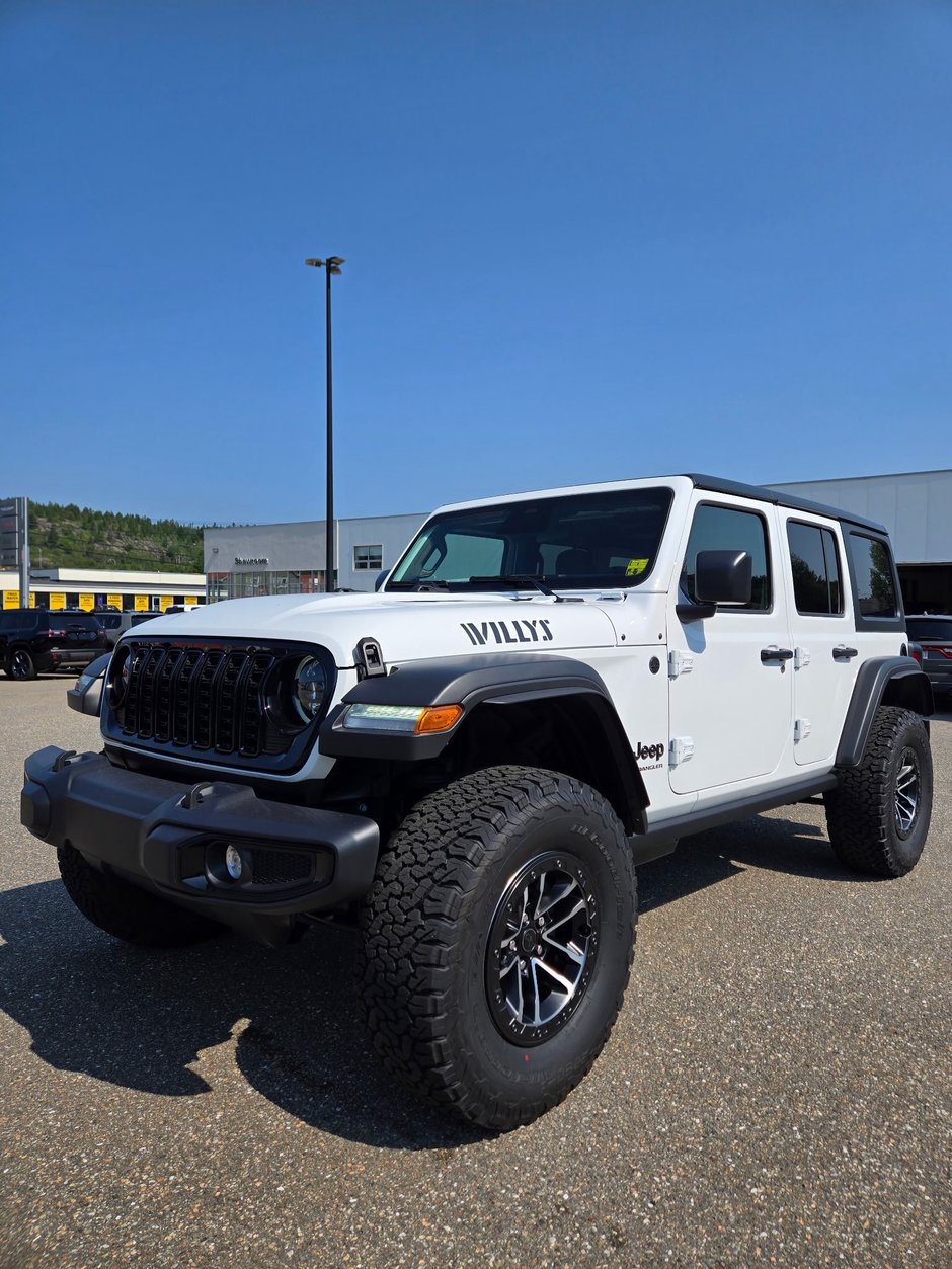 Jeep Wrangler 4-Door WILLYS 2026 à Saint John, Nouveau-Brunswick