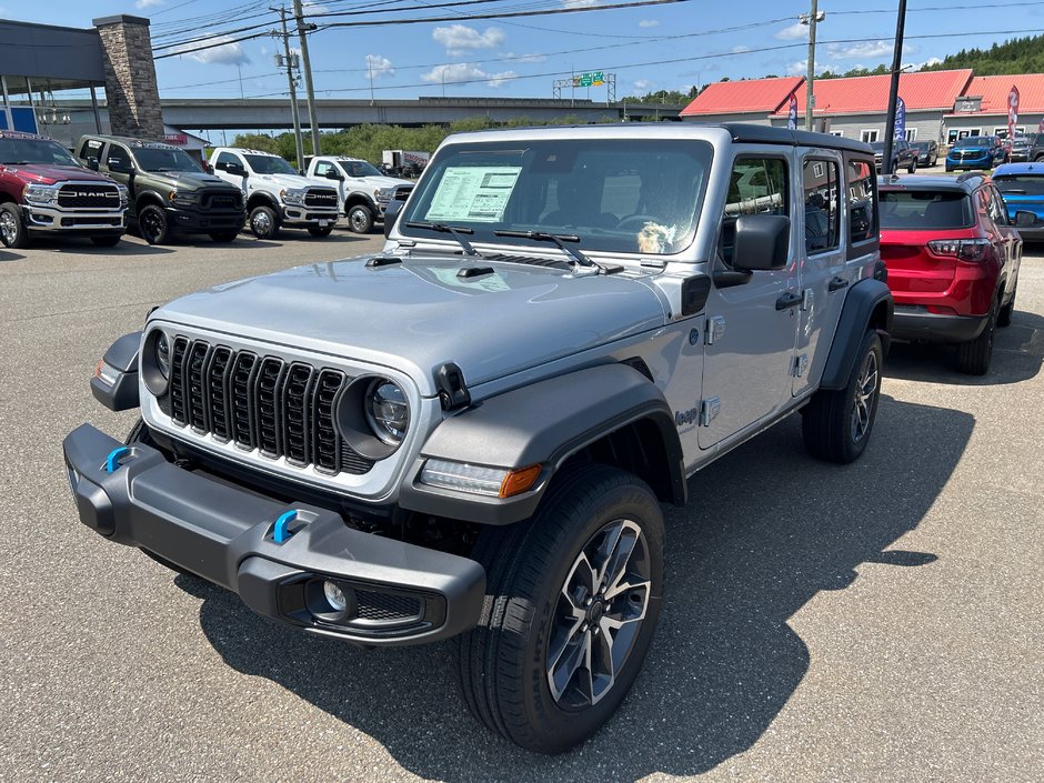 2024  Wrangler 4xe SPORT S in Saint John, New Brunswick