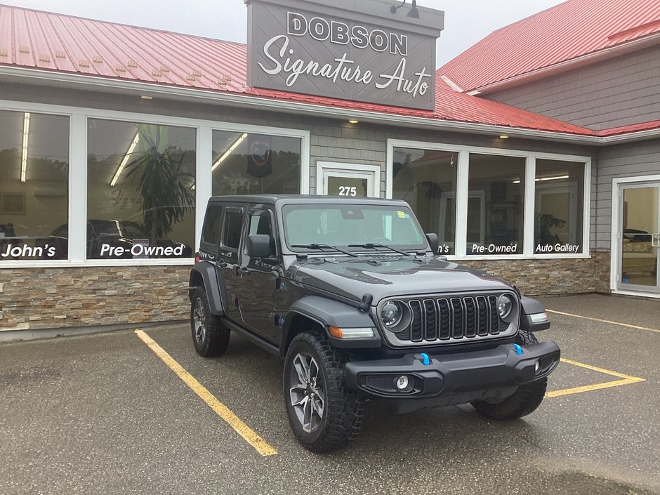 2024 Jeep WRANGLER 4XE SPORT S in Saint John, New Brunswick