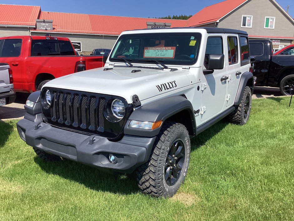 Jeep WRANGLER UNLIMITED WILLYS 2020 à Saint John, Nouveau-Brunswick