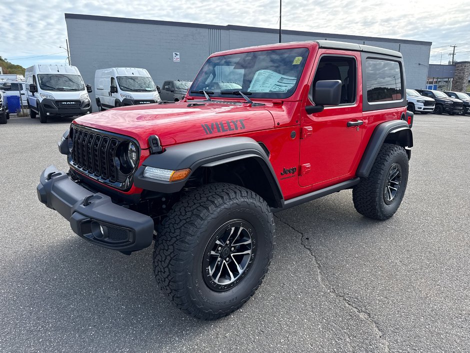 2025 Jeep Wrangler WILLYS in Saint John, New Brunswick