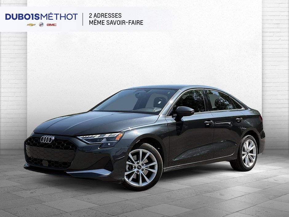 Audi A3 Sedan KOMFORT, 2.0L, QUATTRO, TOIT, CUIR !!! 2026 à Victoriaville, Québec - w940px