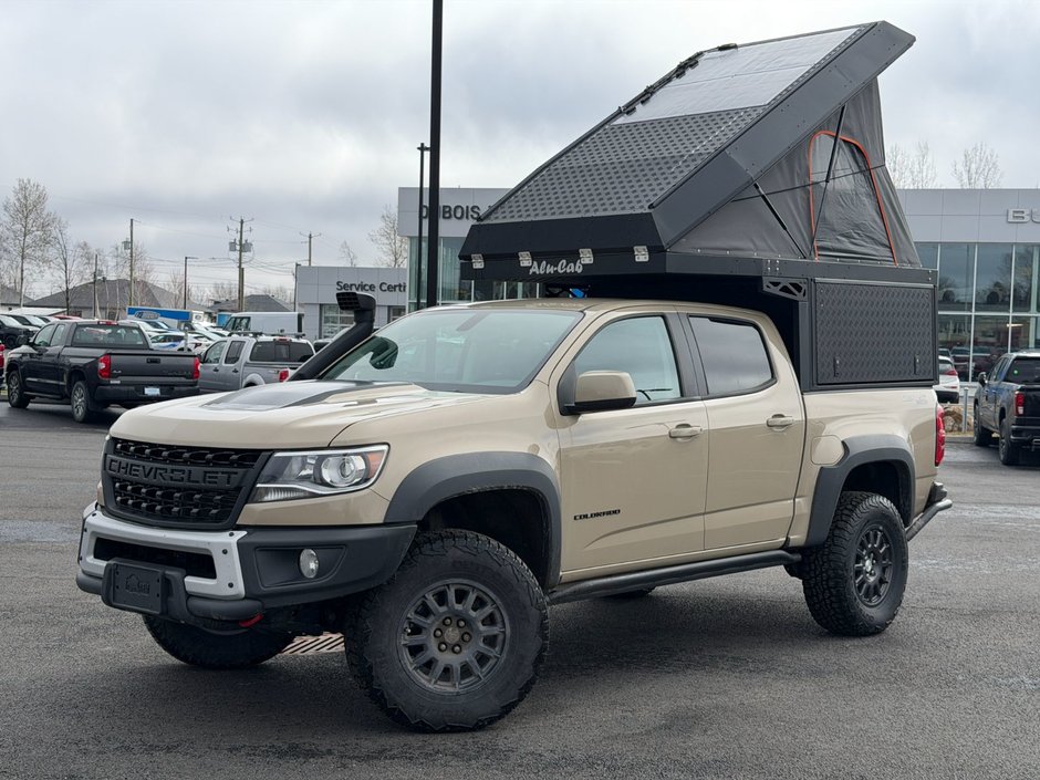 2022 Chevrolet Colorado 4WD ZR2, ALU-CAB, CANOPY CAMPER V6 3.6L OVERLAND in Plessisville, Quebec - w940px