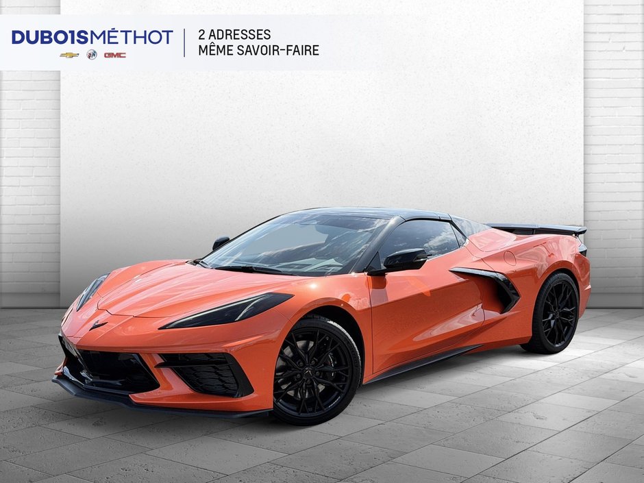 2025 Chevrolet Corvette V8 6.2L, 3LT, CONVERTIBLE, CABRIOLET CUIR in Victoriaville, Quebec - w940px