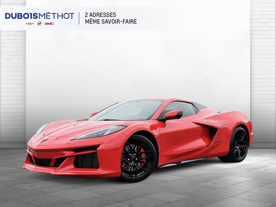 2025 Chevrolet Corvette Z06, 1LZ, V8 5.5L CONVERTIBLE, ROUGE INT. ROUGE !! in Plessisville, Quebec - w940px