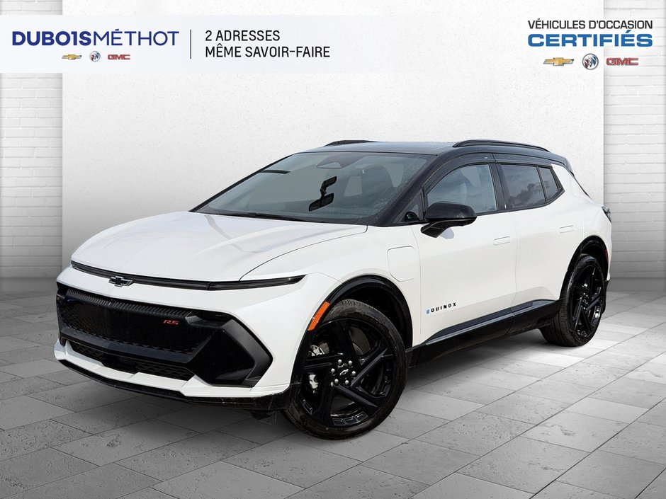 Chevrolet Equinox EV 3RS CUIR SIEGES VENTILES, BLACK TOP !!!À 2024 à Victoriaville, Québec - w940px