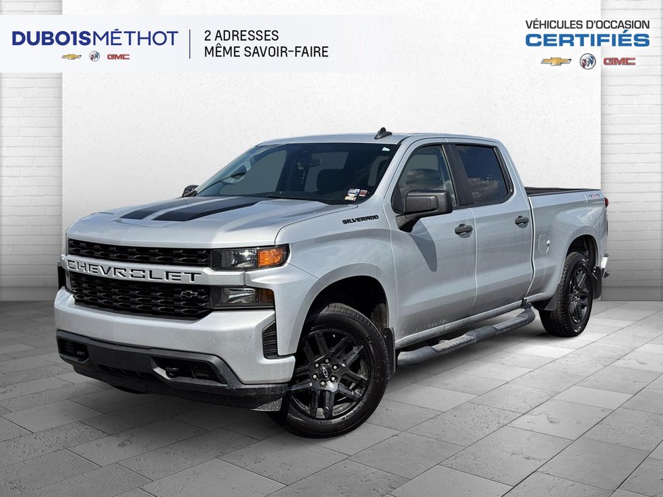 2021 Chevrolet Silverado 1500 CUSTOM, RALLYE EDITION, CREW, 4X4, 2.7L TURBO !!! in Plessisville, Quebec - w940px
