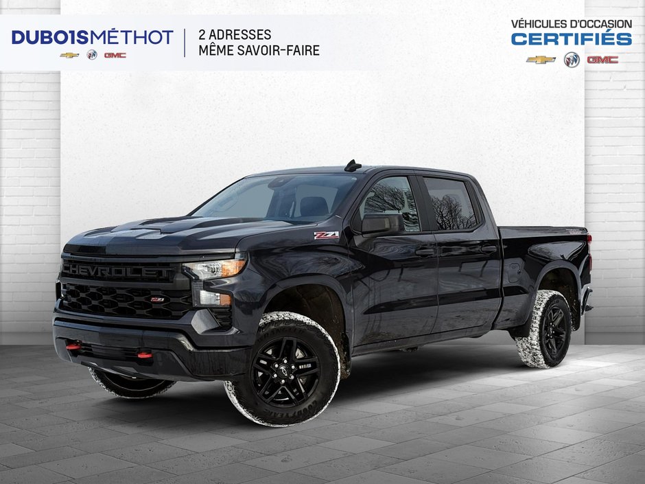 2024 Chevrolet Silverado 1500 CUSTOM TRAIL BOSS, V8 5.3L, 4X4, Z71, CREW !!! in Victoriaville, Quebec - w940px