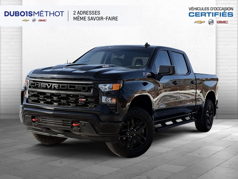 Chevrolet Silverado 1500 CUSTOM TRAIL BOSS, 3.0L DURAMAX, CREW, Z71 !!!!!! 2024 à Plessisville, Québec - w940px
