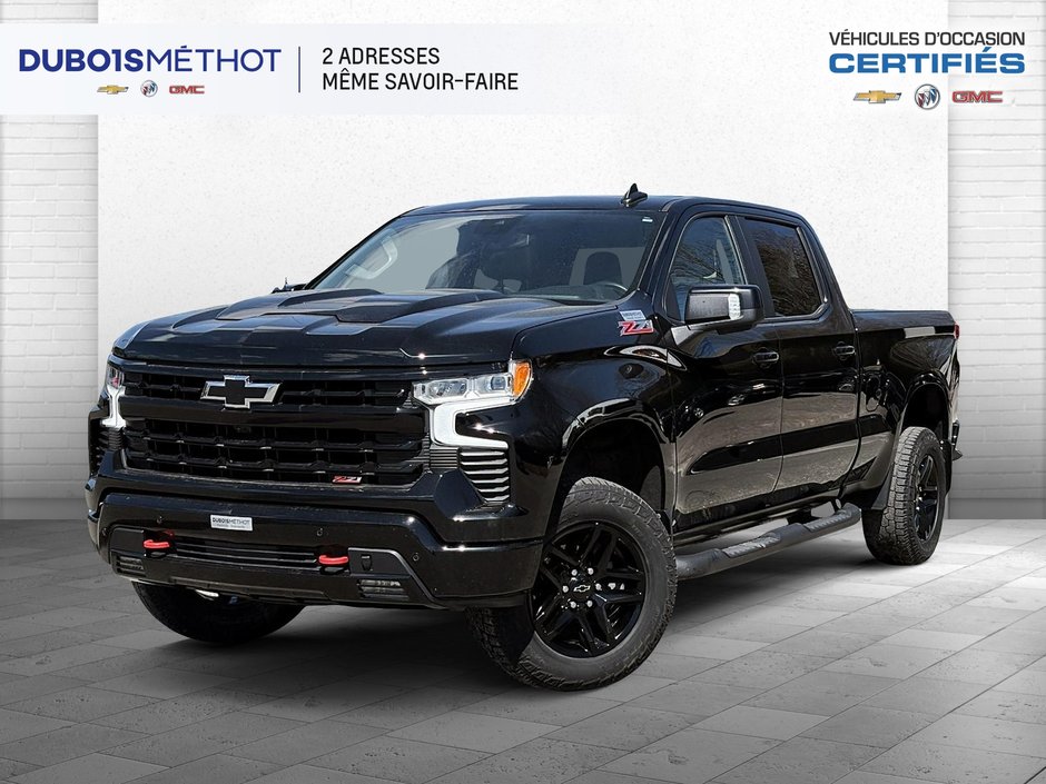 Chevrolet Silverado 1500 LT TRAIL BOSS, V8 5.3L, CUIR, CREW, TOIT, 4X4 !!! 2024 à Victoriaville, Québec - w940px