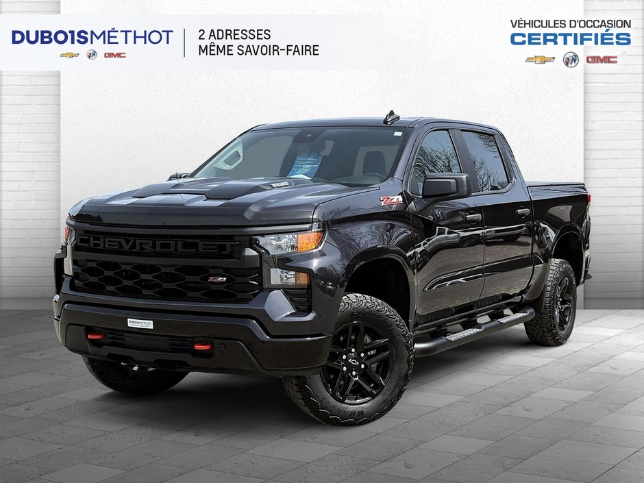 2024 Chevrolet Silverado 1500 CUSTOM TRAIL BOSS, 3.0L DIESEL, DURAMAX, CREW 4X4 in Plessisville, Quebec - w940px