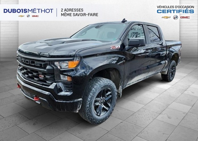 2024 Chevrolet Silverado 1500 CUSTOM TRAIL BOSS V8 5.3L 4X4 CREW Z71 LIFT KIT ! in Victoriaville, Quebec - w940px