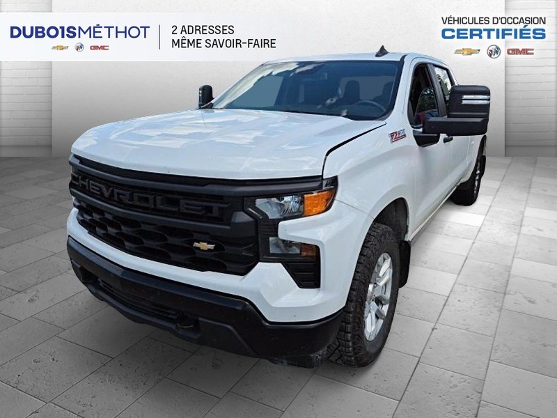 2024 Chevrolet Silverado 1500 WORK TRUCK CREW, 4RM, GROUPE TOUT TERRAIN Z71 in Victoriaville, Quebec - w940px