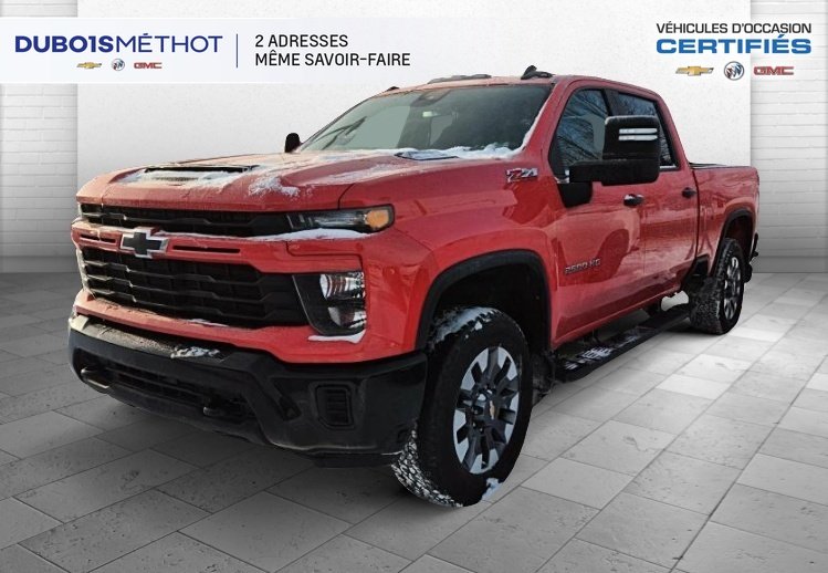 Chevrolet Silverado 2500HD CUSTOM, V8 6.6L DURAMAX DIESEL, Z71 !!! 2024 à Victoriaville, Québec - w940px