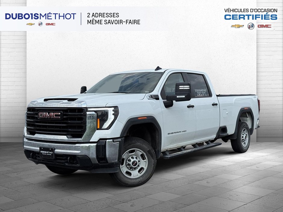 GMC Sierra 2500HD PRO GAS V8 6.6L CREW 4X4 BOITE LONGUE DE 8 PIEDS 2024 à Plessisville, Québec - w940px