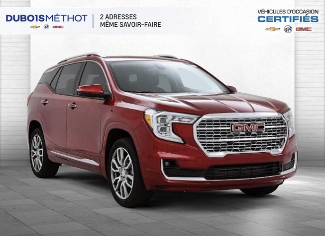 GMC Terrain DENALI, AWD, CUIR, TOIT, BOSE, 1.5L TURBO, SUV !! 2024 à Victoriaville, Québec - w940px