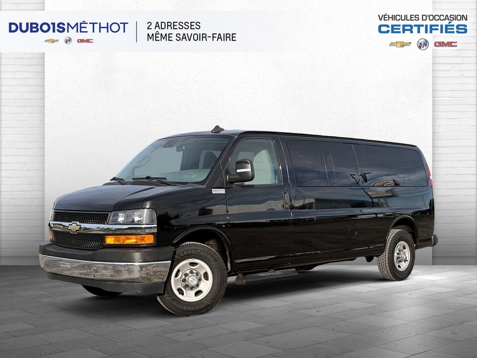 Chevrolet Express Passenger VAN 12 PASSAGERS ALLONGEE V6 4.3L, CHROME PACKAGE 2020 à Victoriaville, Québec - w940px