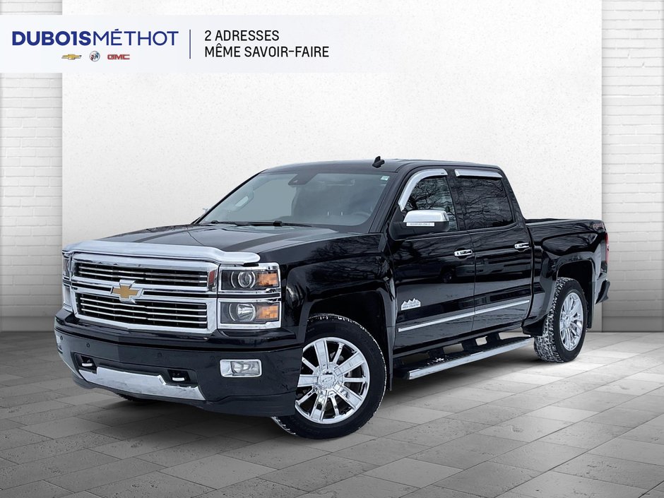 2014  Silverado 1500 V8 6.2L, HIGH COUNTRY, CUIR, TOIT, GPS, DVD in Victoriaville, Quebec - w940px